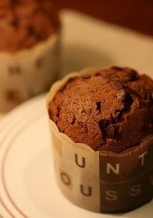 パン屋で焼いてるカップケーキ-レシピのメイン写真