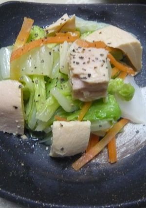 レンチン５分de　白菜-レシピのメイン写真