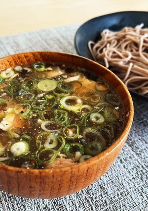 サバ缶つけ蕎麦-レシピのメイン写真