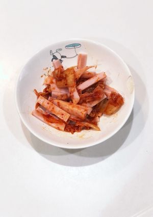 魚肉ソーセージキムチ和え-レシピのメイン写真
