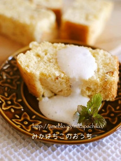 ☆簡単〜♬しっとりバナナくるみケーキ☆-レシピのメイン写真