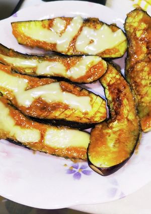 ナス味噌チーズ-レシピのメイン写真