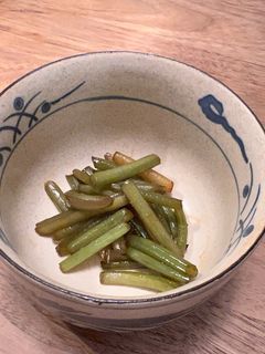 さつま芋の茎(つる?)のきんぴら-レシピのメイン写真