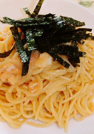 マヨ不使用の明太子パスタ-レシピのメイン写真