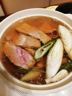 #鮪と白葱で #節約なべ料理-レシピのメイン写真