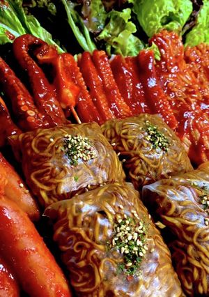 ヤンニョム祭り★海鮮えのきウインナー等★-レシピのメイン写真
