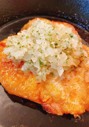 味研焼肉生だれでサイゼ鶏肉ディアボラ風-レシピのメイン写真