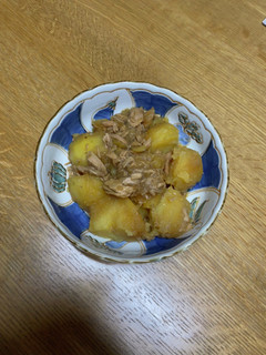 ツナ缶とじゃが芋の煮物2022-レシピのメイン写真
