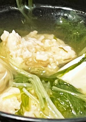うどんスープで簡単お吸い物-レシピのメイン写真