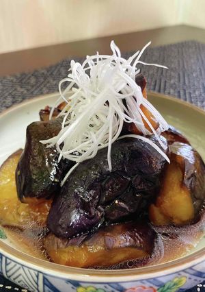 調味料1:1:1のナス南蛮-レシピのメイン写真