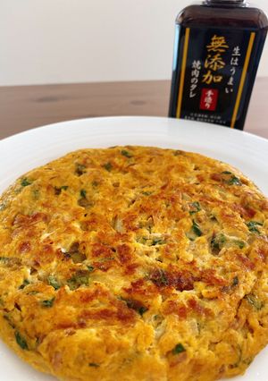 焼肉のたれで作る 大葉とツナのオムレツ-レシピのメイン写真