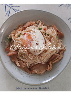簡単!冷やしピリ辛おろし蕎麦-レシピのメイン写真