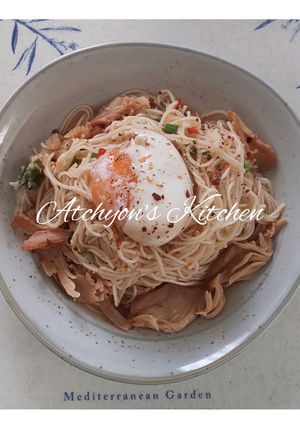 簡単！冷やしピリ辛おろし蕎麦-レシピのメイン写真