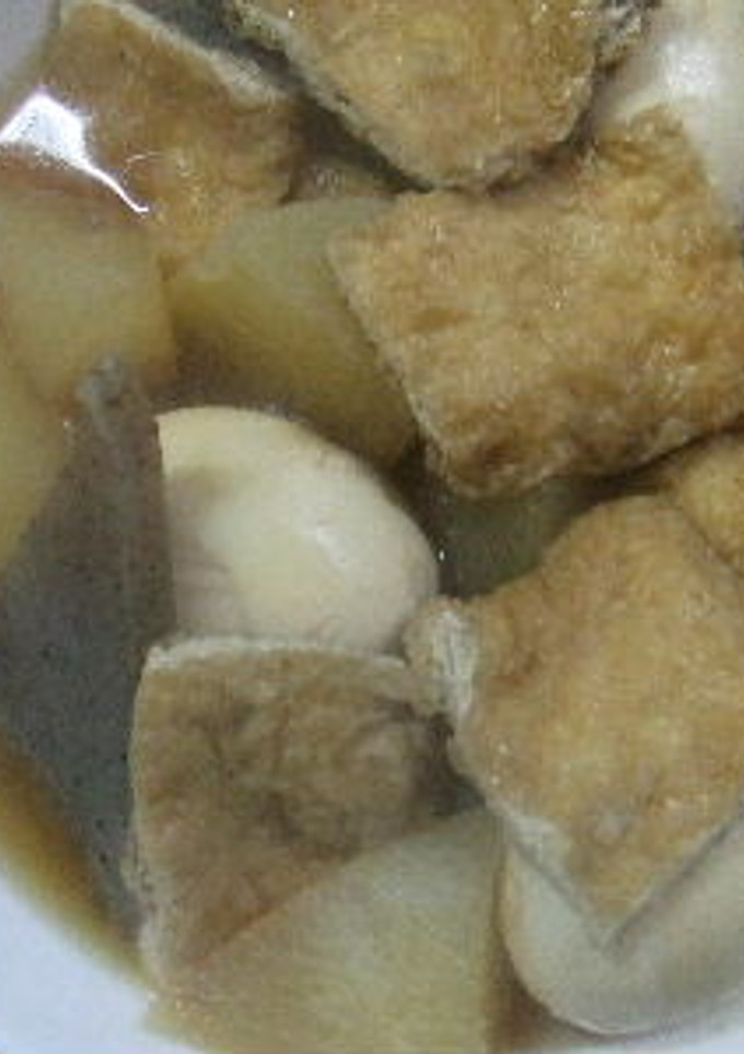 卵と油揚げ含め煮-レシピのメイン写真