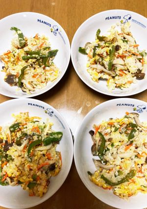 焼き飯(冷蔵庫にあるもので)-レシピのメイン写真