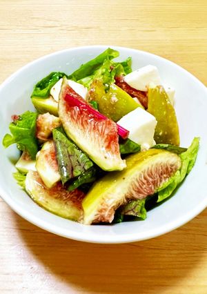 とろける美味しさ♪イチジクのサラダ-レシピのメイン写真