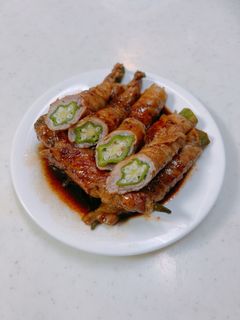 オクラの肉巻き-レシピのメイン写真