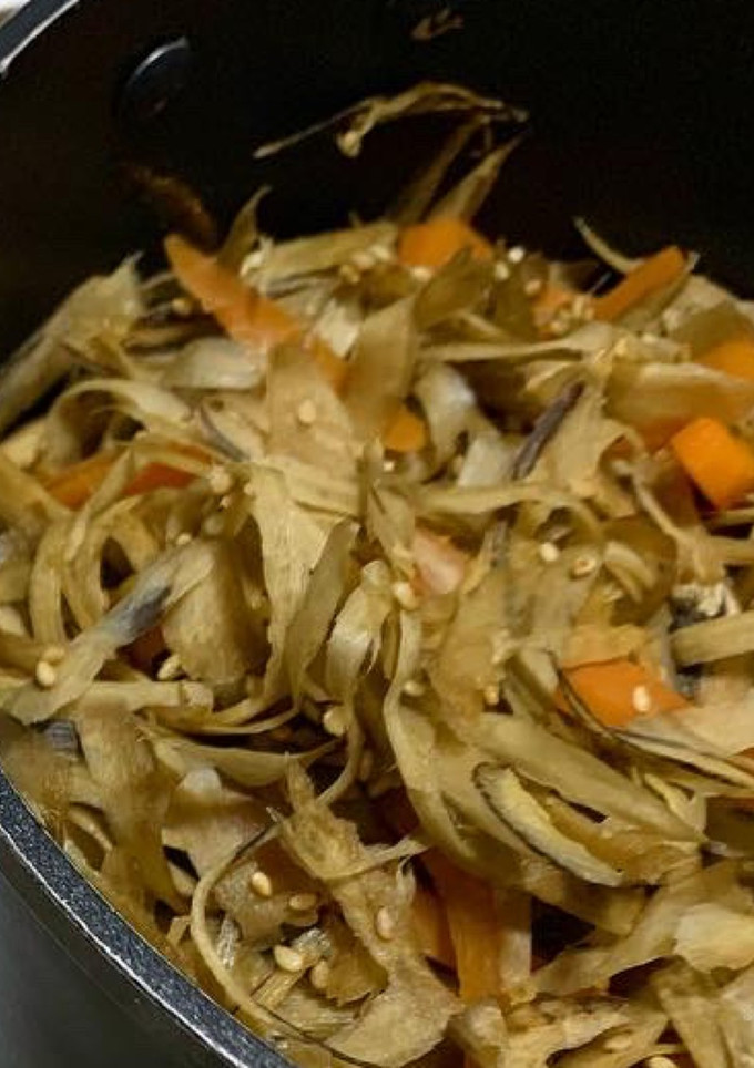 お弁当のおかず！ごぼうと人参のきんぴら！-レシピのメイン写真