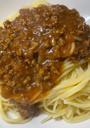 ミートスパゲッティ-レシピのメイン写真