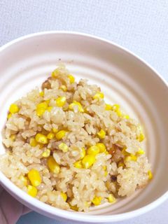 炊飯器でとうもろこしご飯 バターコーン-レシピのメイン写真
