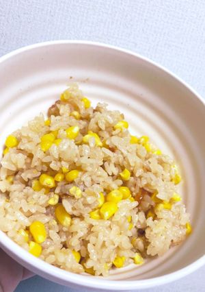 炊飯器でとうもろこしご飯　バターコーン-レシピのメイン写真
