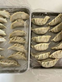 手作り餃子&ワンタン→冷凍保存-レシピのメイン写真