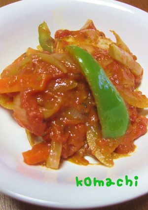 鶏肉のトマト煮-レシピのメイン写真