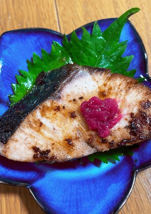 ぶりの梅シソ焼き-レシピのメイン写真