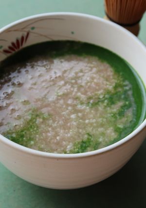 ホッとする～濃茶と興梠あまざけ-レシピのメイン写真