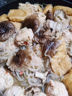 鶏つくねの煮物〜茶色いけど〜-レシピのメイン写真