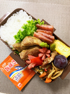 娘のお弁当2022.09.02-レシピのメイン写真