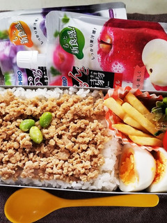 そぼろ丼弁当(9.2)-レシピのメイン写真