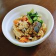 おこわ風☆さば缶味噌味炊き込みご飯