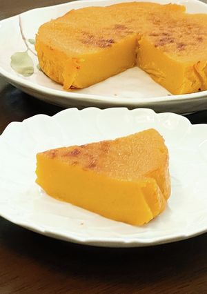 混ぜるだけ！かぼちゃのプリン風ケーキ-レシピのメイン写真