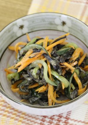 きくらげとひじきのごま和え-レシピのメイン写真
