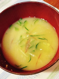 みょうがときゅうりの冷汁-レシピのメイン写真