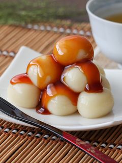 豆腐入りでヘルシー♪みたらし団子-レシピのメイン写真