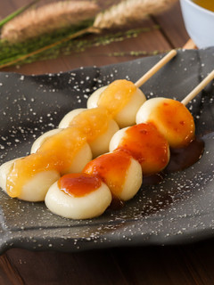 豆腐入りでヘルシー♪味噌だれ団子-レシピのメイン写真