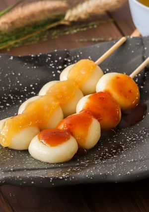 豆腐入りでヘルシー♪味噌だれ団子-レシピのメイン写真