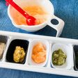 95℃ 離乳食 野菜と卵黄のマッシュ