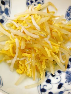 【病院】錦糸卵ともやし炒め【給食】-レシピのメイン写真