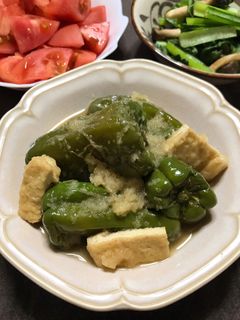 丸ごとピーマンのみぞれ煮-レシピのメイン写真