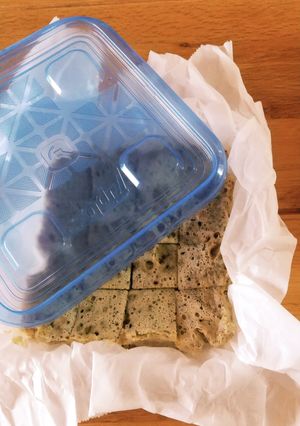 タッパーで作るオートミール蒸しパン-レシピのメイン写真