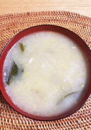 なすとヒエのクリームスープ-レシピのメイン写真