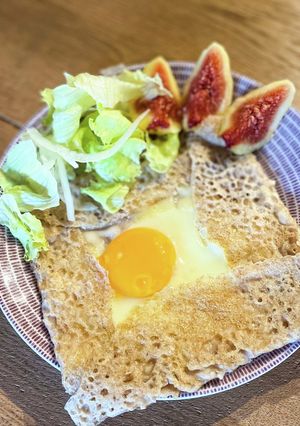 古代小麦の全粒粉ガレット-レシピのメイン写真