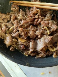 すき焼きのタレで簡単 牛時雨煮-レシピのメイン写真
