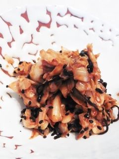 キャベツと塩昆布の味噌ゴマ和え-レシピのメイン写真