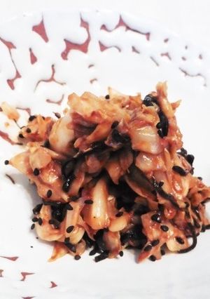 キャベツと塩昆布の味噌ゴマ和え-レシピのメイン写真