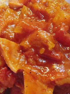 手抜き!トマトごろごろ!トマトソース-レシピのメイン写真