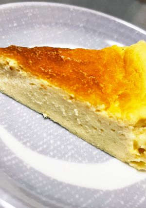カロリーオフ　バスクチーズケーキ-レシピのメイン写真